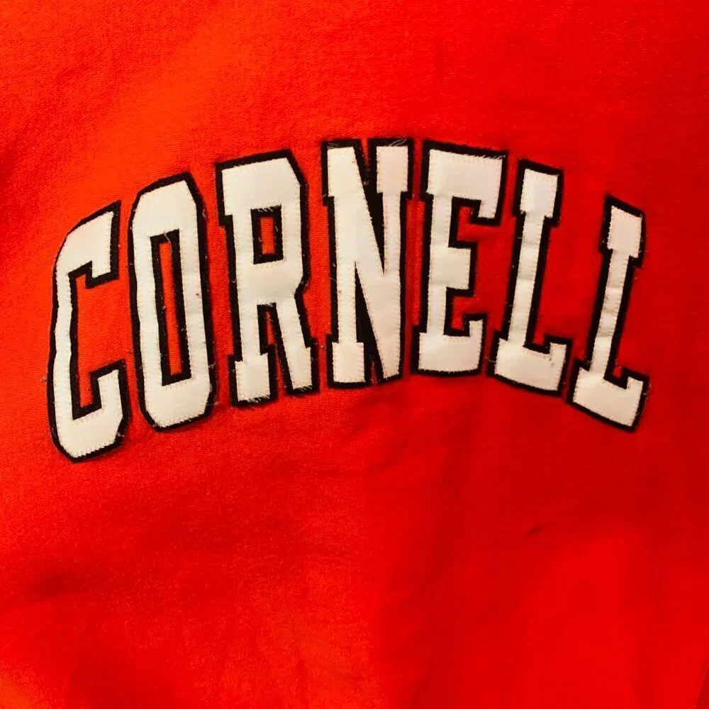 MVP Pro Weave Reverse Cornell University Vintage 80s 90s Sweatshirt Size Small